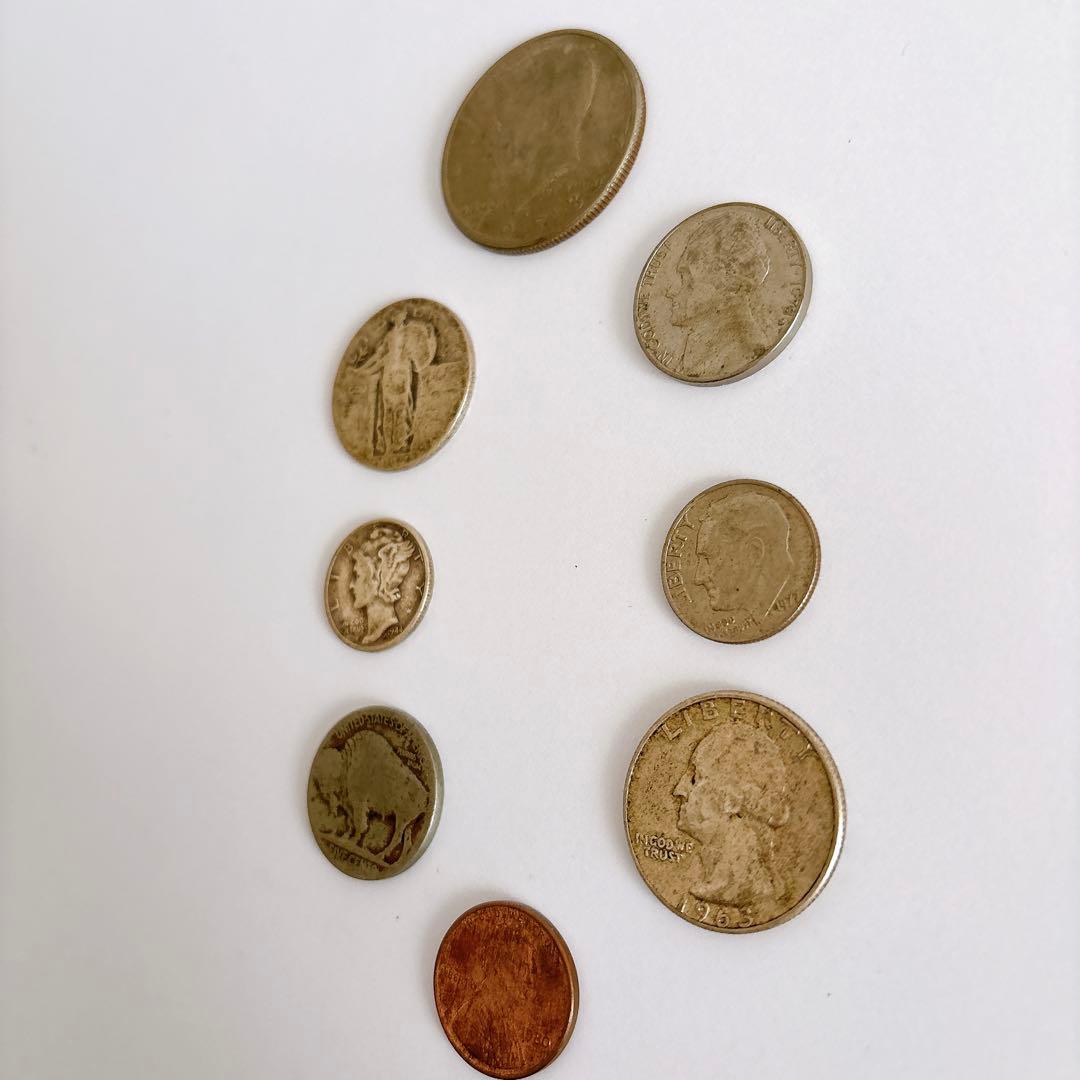 ケネディーハーフダラー 新旧硬貨セット