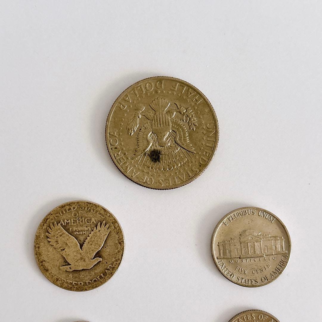 ケネディーハーフダラー 新旧硬貨セット
