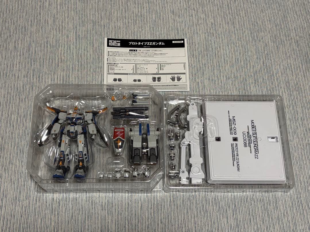 BANDAI L ROBOT魂（ver.Ka）プロトタイプZZガンダム