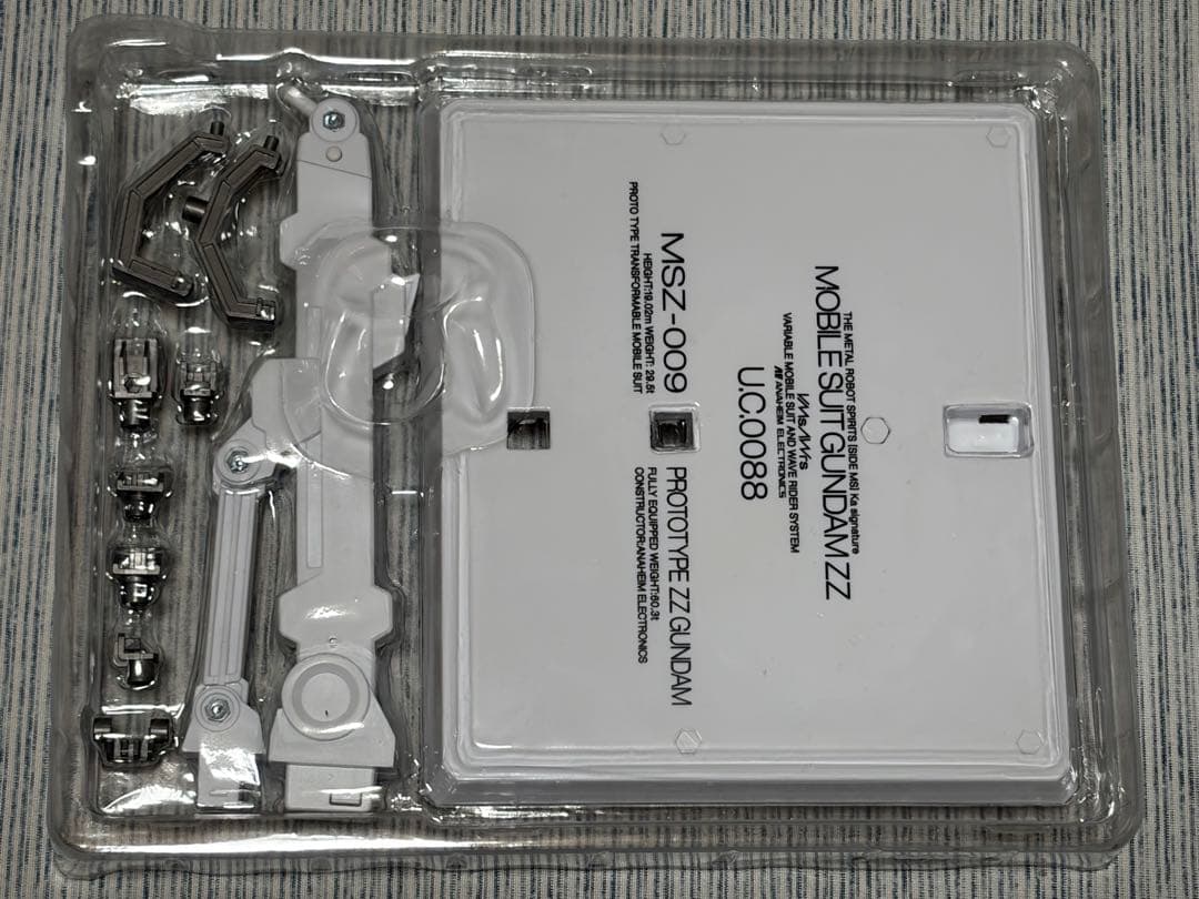 BANDAI L ROBOT魂（ver.Ka）プロトタイプZZガンダム