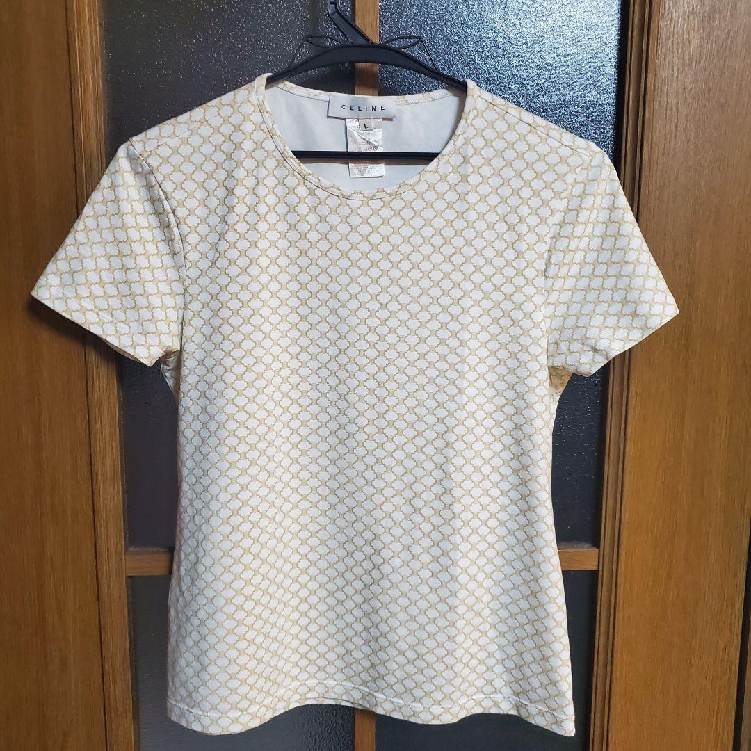 セリーヌ CELINE イタリア製 マカダム柄 Tシャツ 半袖カットソー