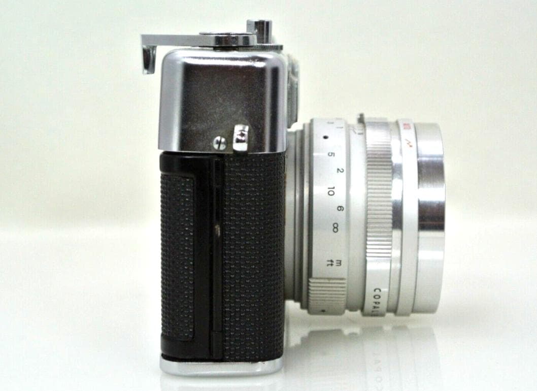 美品ヤシカ エレクトロ35 フィルムカメラ 第1世代革ケース付き完動品