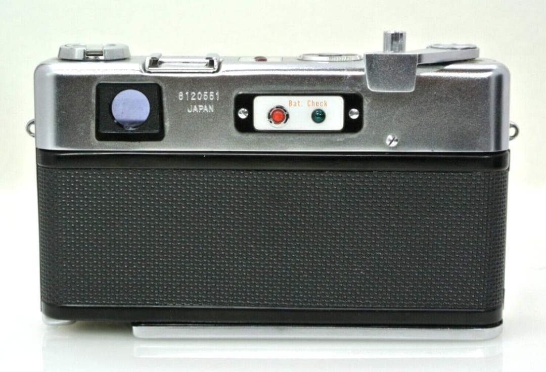 美品ヤシカ エレクトロ35 フィルムカメラ 第1世代革ケース付き完動品