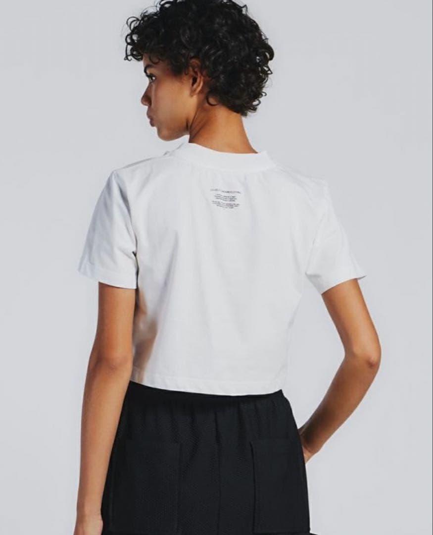 ダブルスタンダードクロージング エッセンシャル ショートTシャツ　ブラック