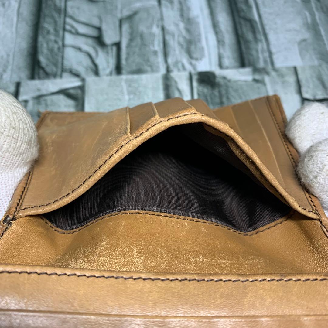 GUCCI グッチ 二つ折り財布 GGキャンパス シルバー金具