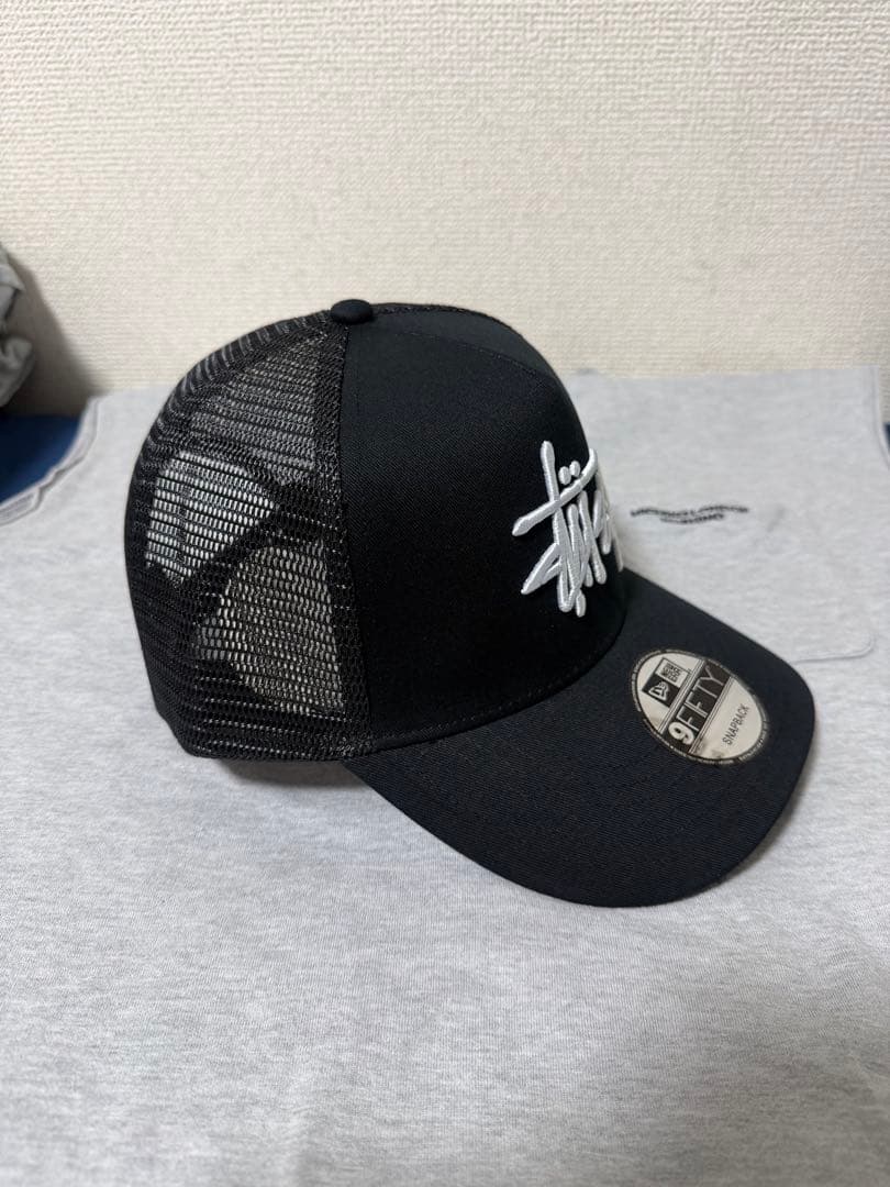 Stussy 9FIFTY SNAPBACK キャップ ブラック