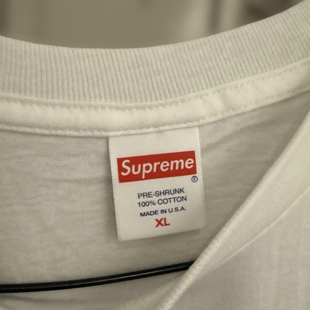 Supreme Tシャツ XL ホワイト　新品未使用　本物