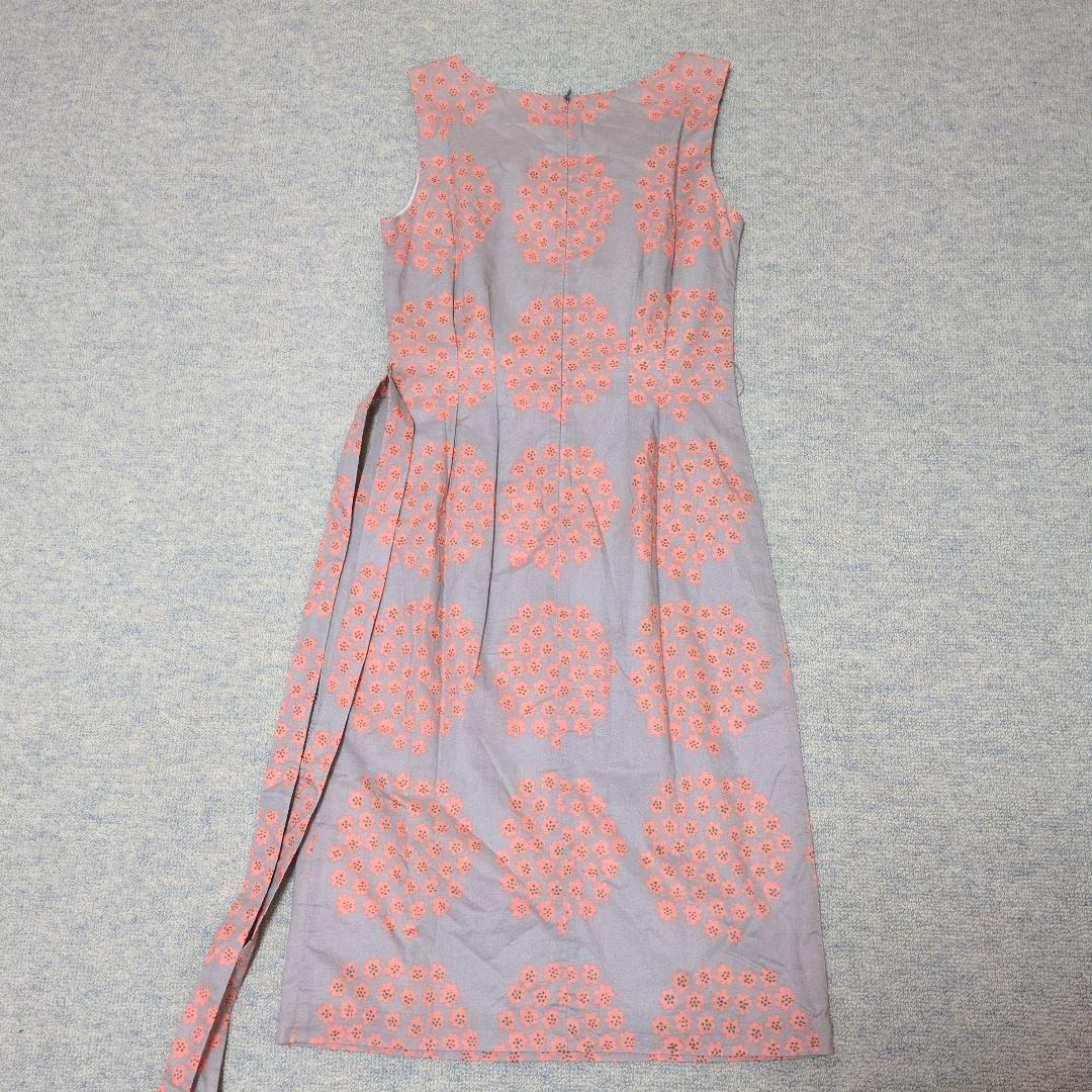 marimekko マリメッコ プケッティ 花柄 ワンピース ノースリーブ 34