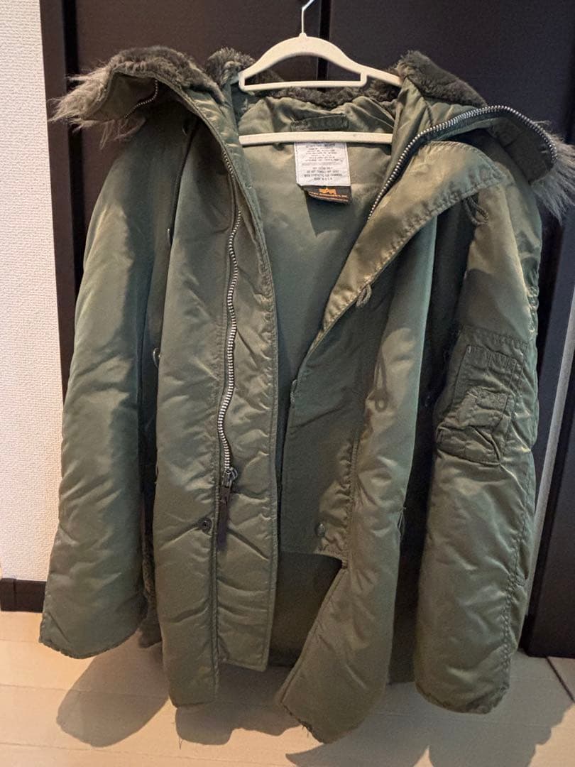 ALPHA INDUSTRIES メンズモッズコート MサイズミリタリーN-3B