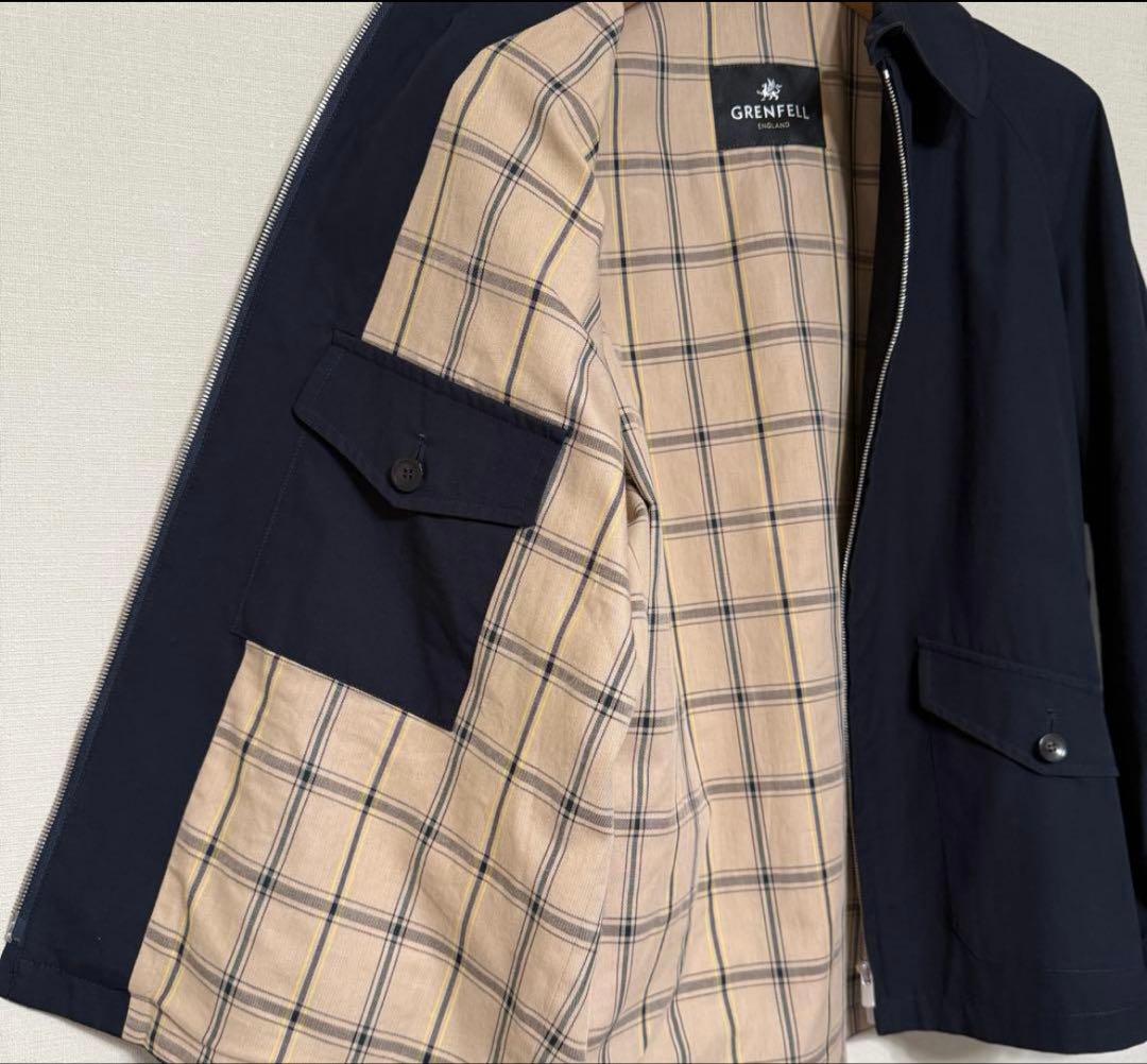 [美品] GRENFELL Classic Kent グレンフェル ネイビー