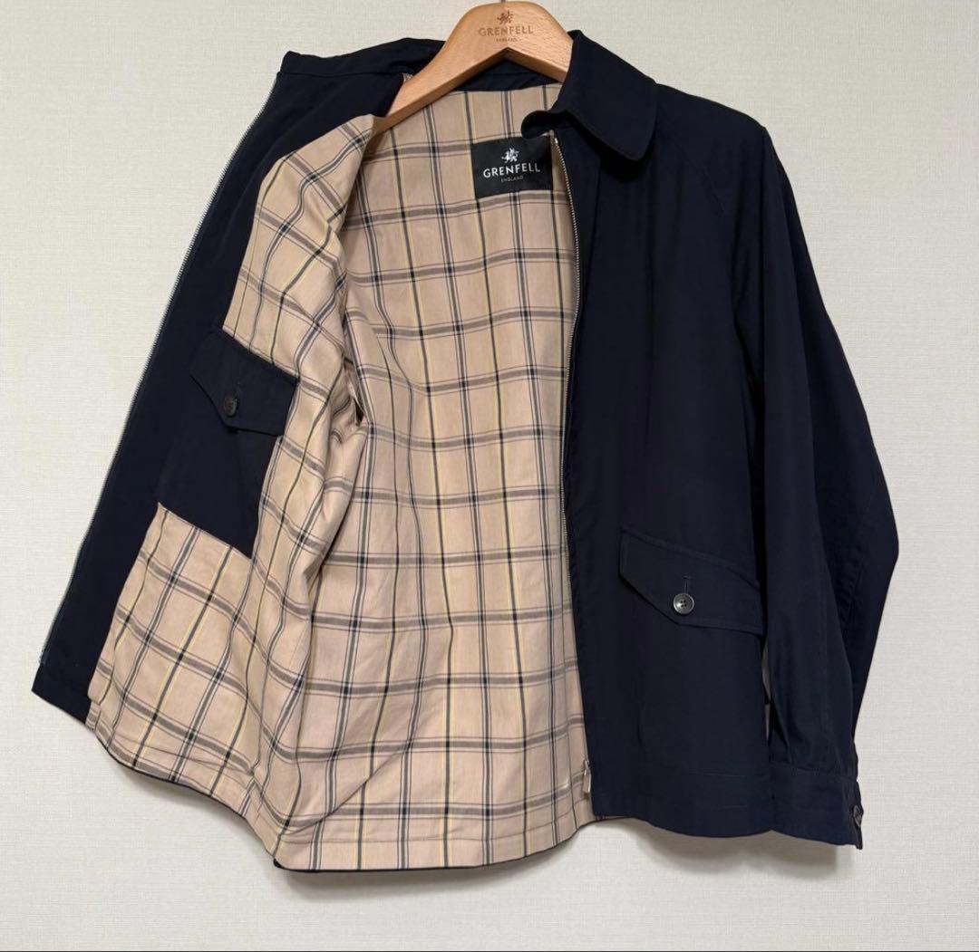 [美品] GRENFELL Classic Kent グレンフェル ネイビー