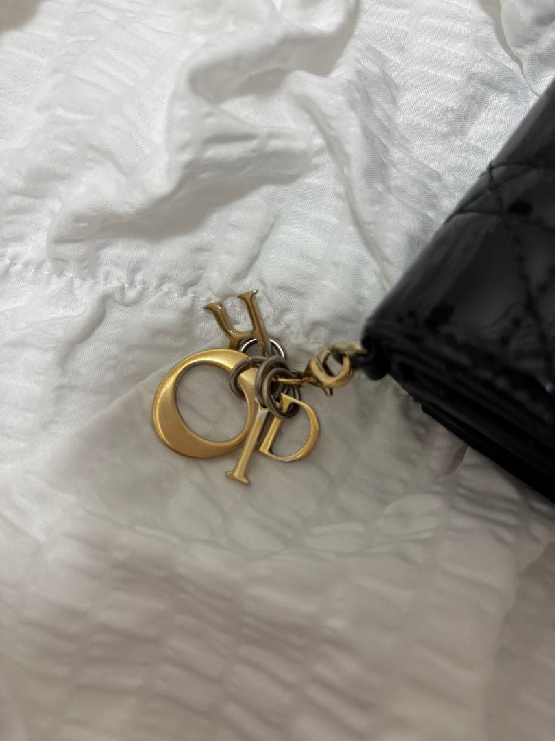 【Lady Dior】ロータスウォレット　カナージュ財布
