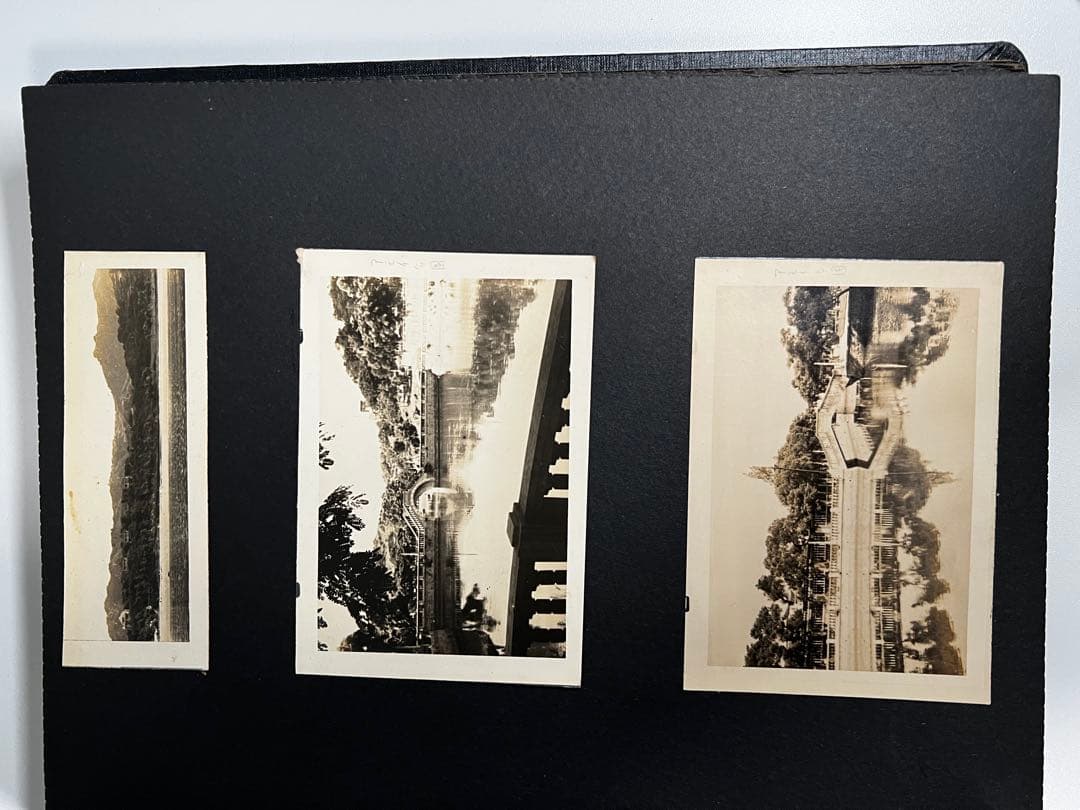 戦前【海軍古写真帖】生写真約100枚、中国広東、黄浦、厦門