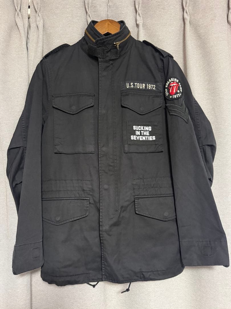 ヒステリックグラマー×ローリングストーンズ　M-65 JKT Sサイズ 30周年