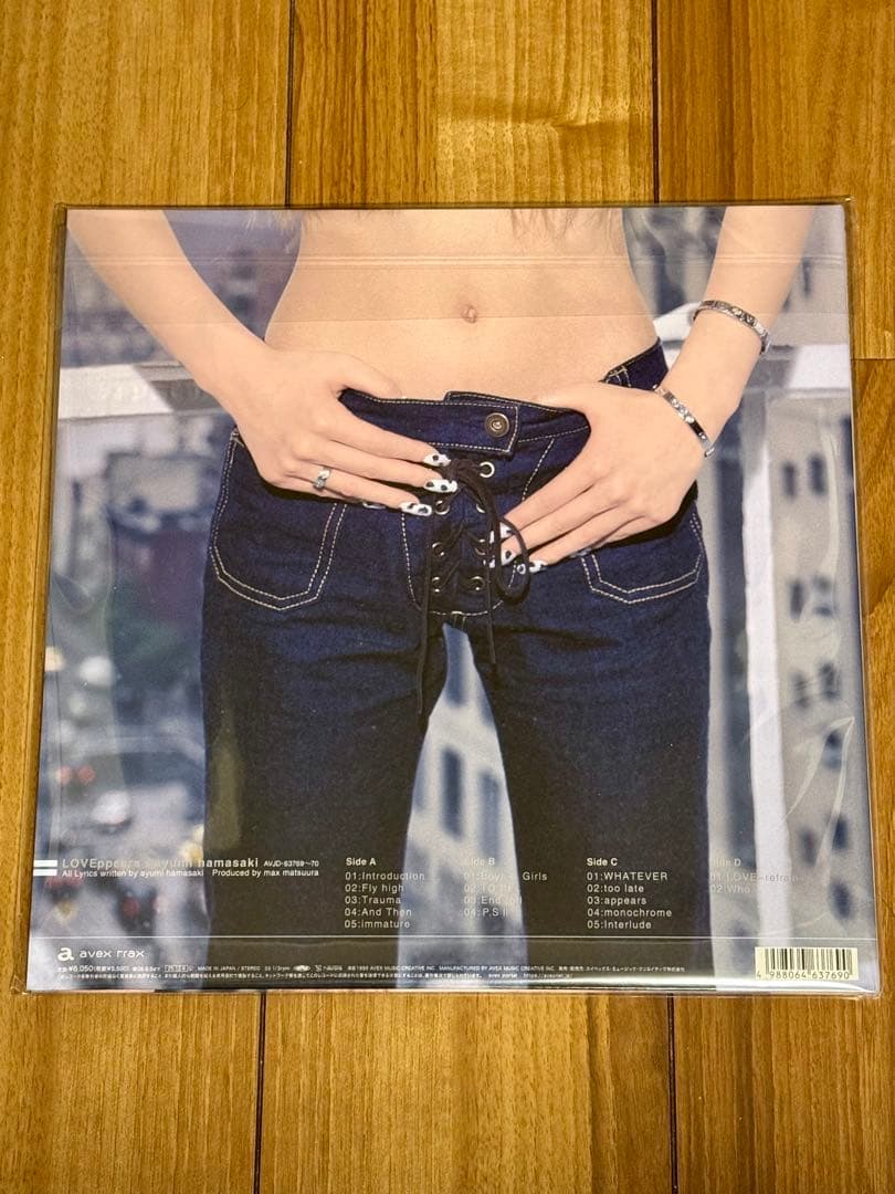 新品 浜崎あゆみ / LOVEppears 初回生産限定盤 レコード 2LP
