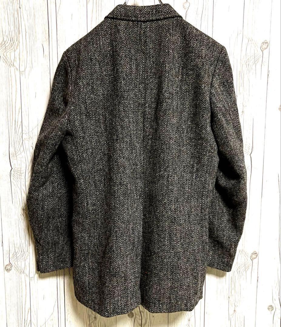 Harris Tweed ハリスツイード テーラードジャケット L英国ブレザー