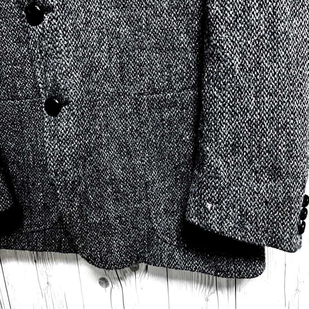 Harris Tweed ハリスツイード テーラードジャケット L英国ブレザー