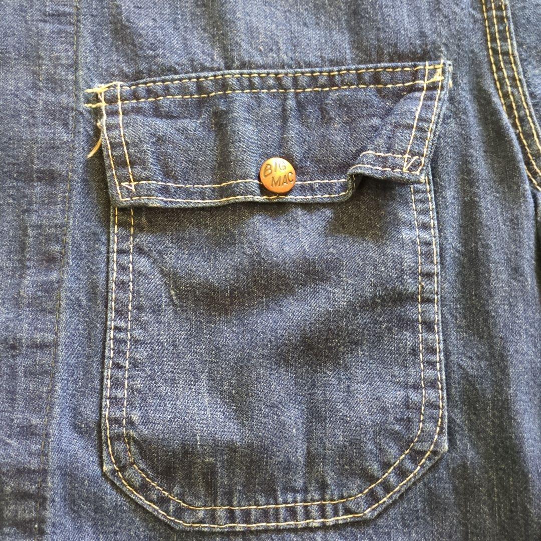 70s ヴィンテージ BIG MAC デニム カバーオールJC Penney