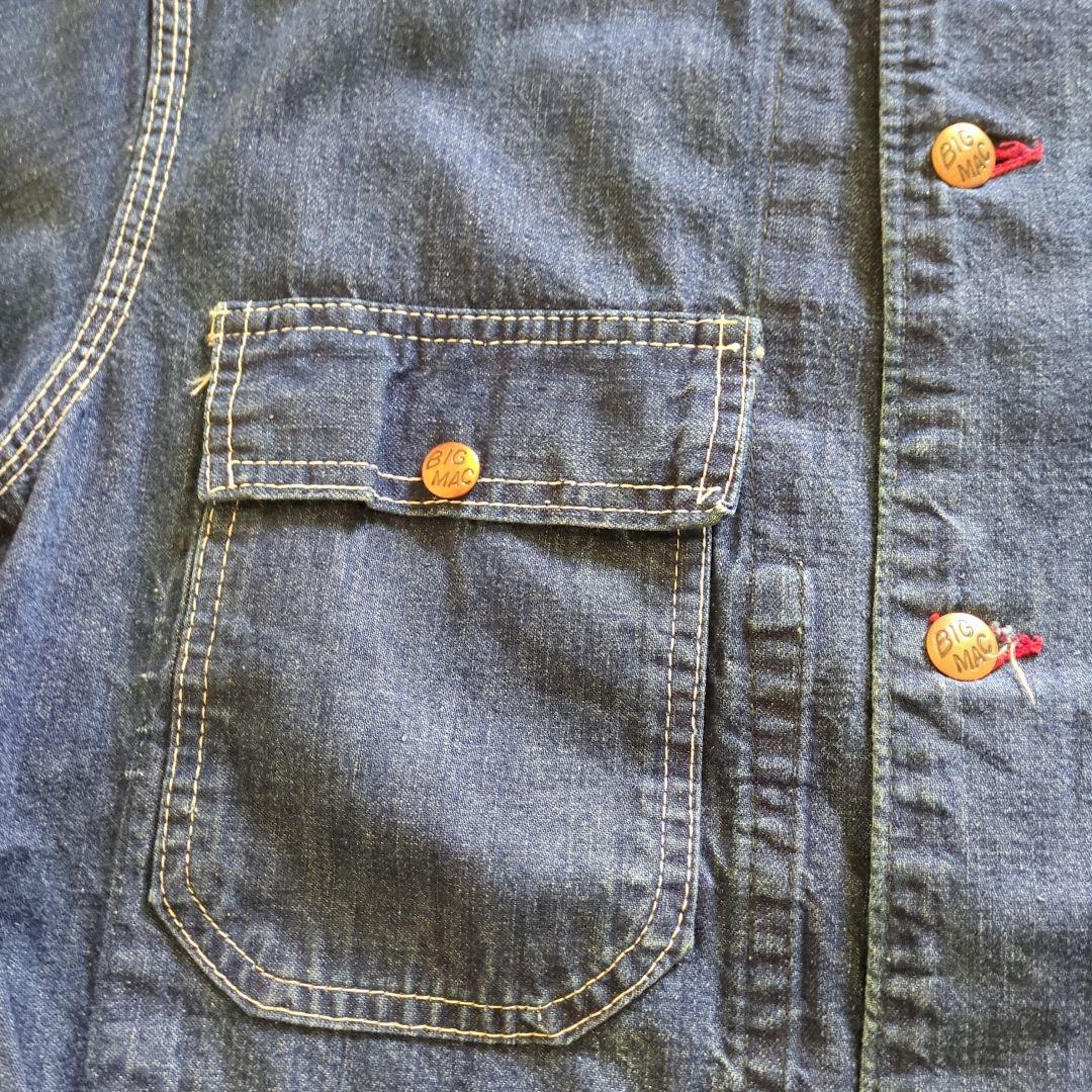 70s ヴィンテージ BIG MAC デニム カバーオールJC Penney