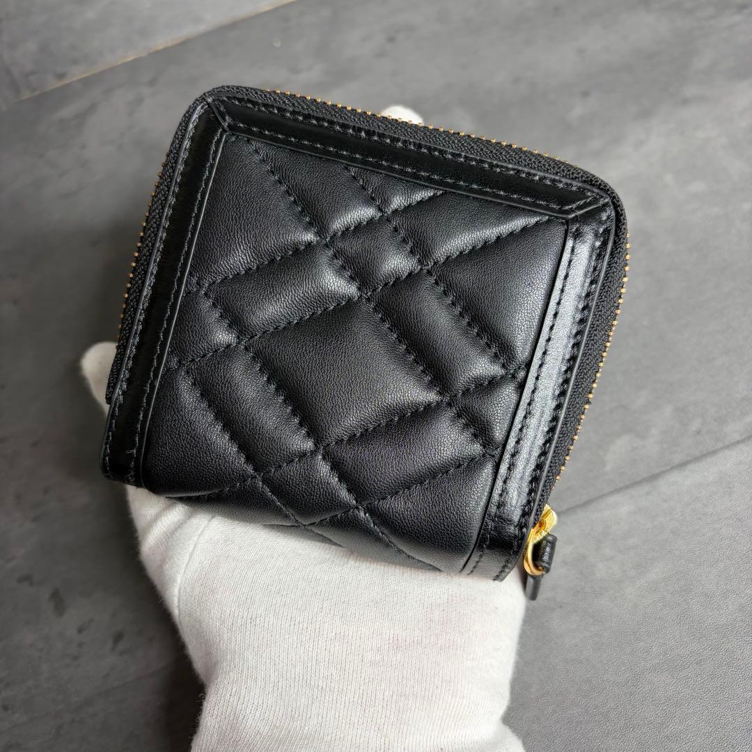 【新品同等】ポロ ラルフローレン IDコレクション 三つ折り財布 黒