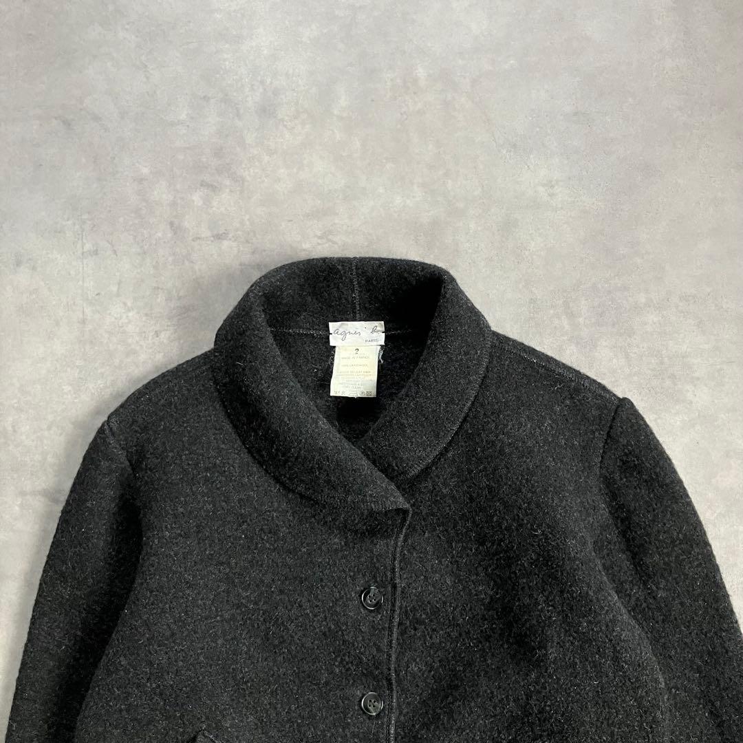 ジャケット・アウター 90s agnes b boiled wool felt jacket