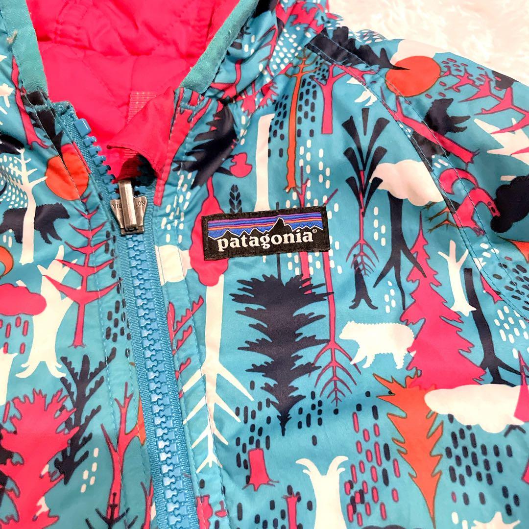 patagonia美品✨カバーオール 2T 雪遊び スノーウェア リバーシブル