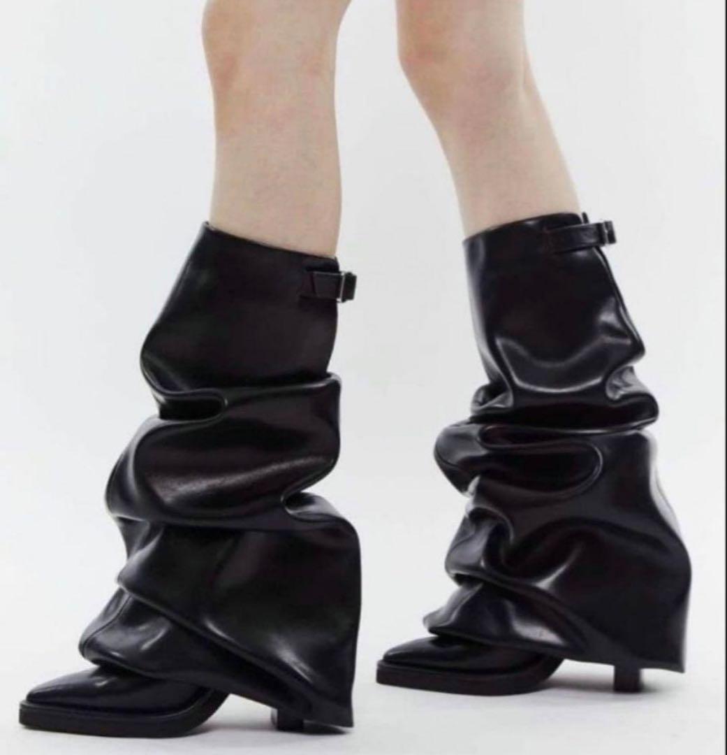 poolde/Melted Boots 38(24〜24.5)