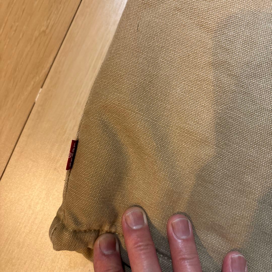 美品❣️ LEVI’S WORKWEAR ベスト　ダウン　ベージュリーバイス S