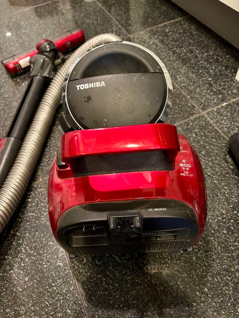 東芝サイクロン式掃除機★TORNEO V★VC-MG920★未使用すき間ノズル付