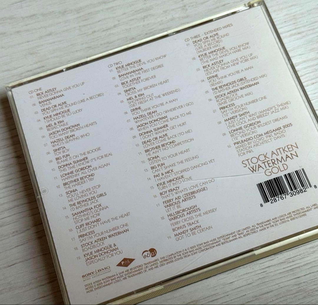 STOCK AITKEN WATERMAN『GOLD』