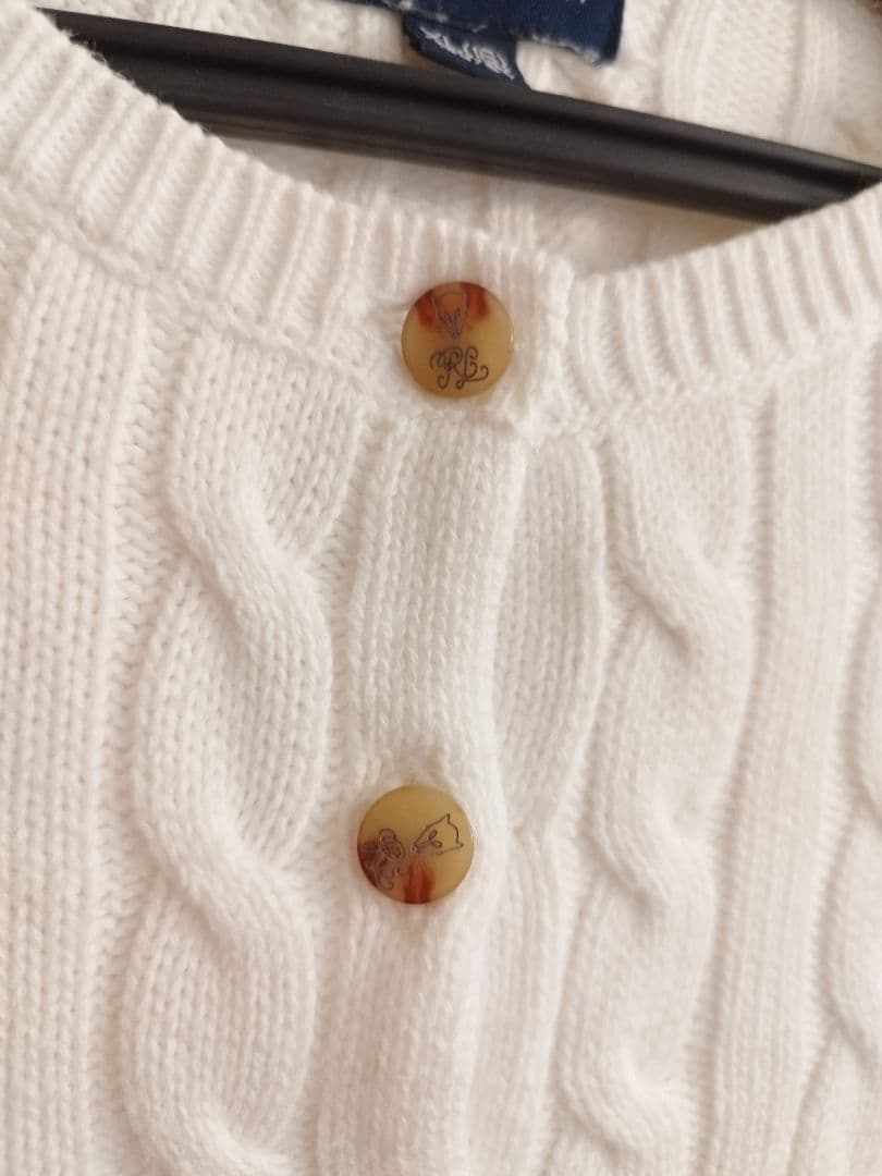ご*ゃ様 RALPHLAUREN ケーブル編みカーディガン