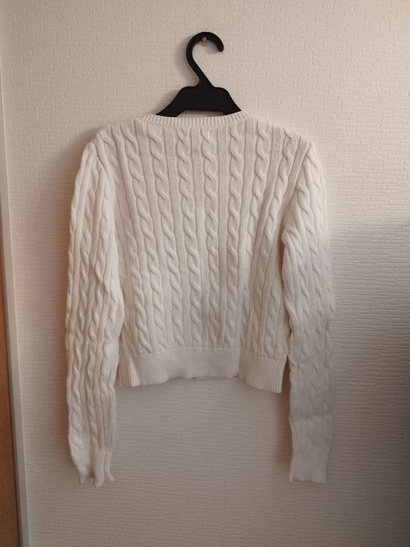 ご*ゃ様 RALPHLAUREN ケーブル編みカーディガン