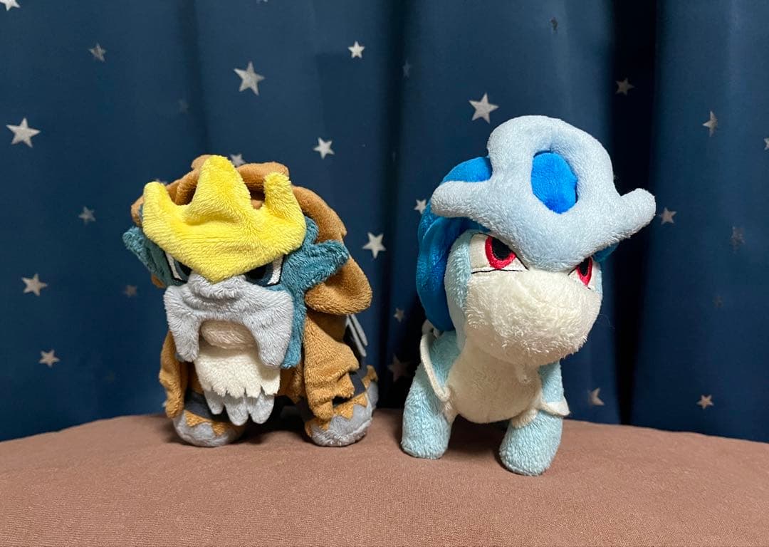 ポケドール　エンテイ　スイクン　色違い　ぬいぐるみ