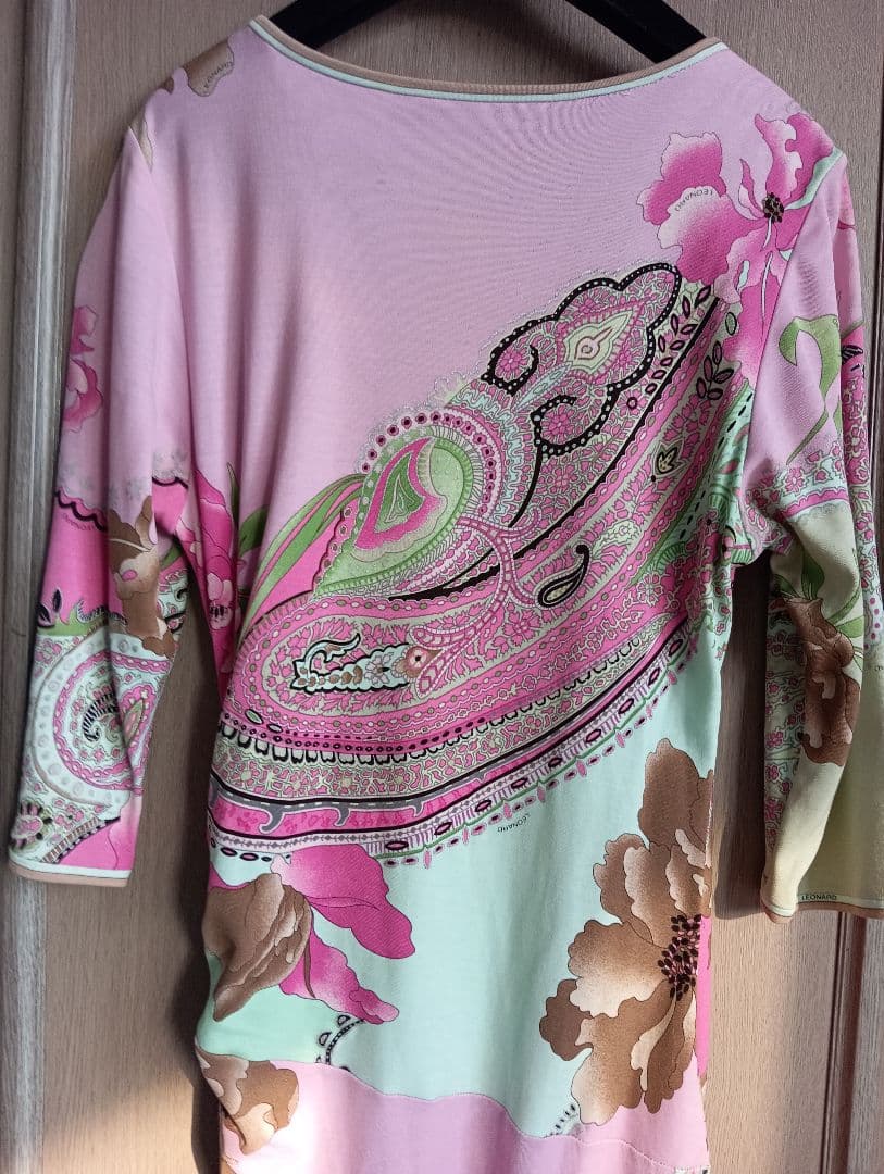 ♥美品　レオナール　ワンピース　膝丈ワンピース♥
