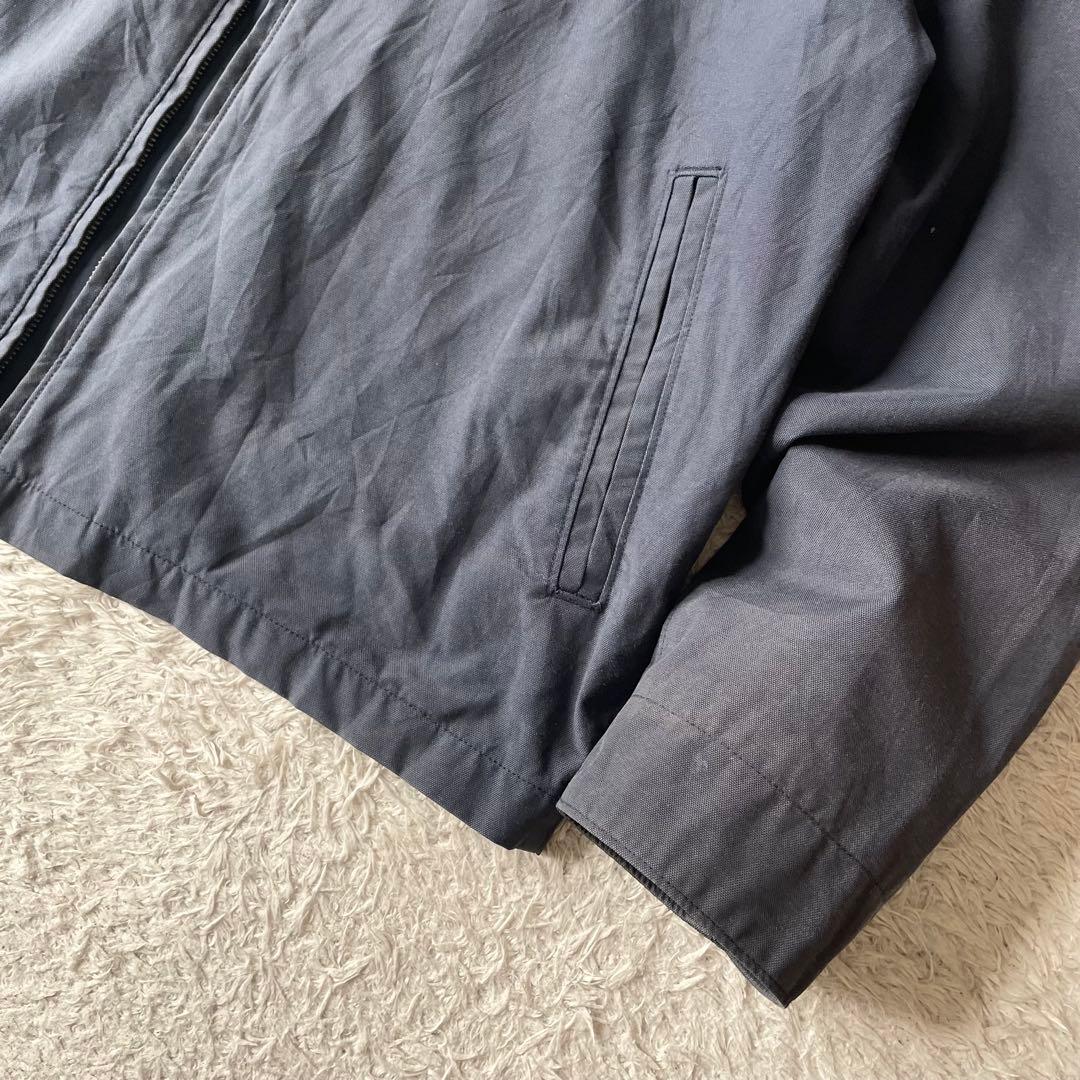 ギャップ 00s GAP ナイロン コットン ドリズラー ジャケット L 紺