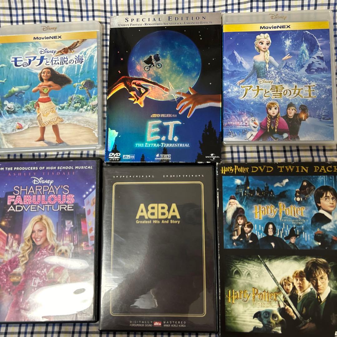 ❶アナと雪の女王他DVD❷アナと雪の女王オルゴール❸DVDプレイヤー他