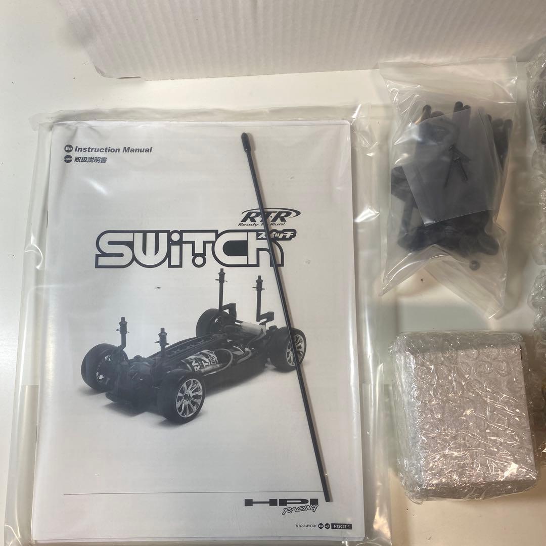 HPI 　SWITCH フィアット　アバルト500　けいおん仕様　FWDシャーシ