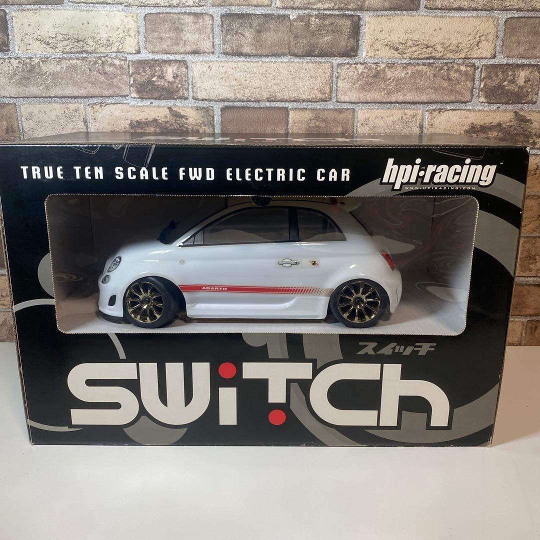 HPI 　SWITCH フィアット　アバルト500　けいおん仕様　FWDシャーシ