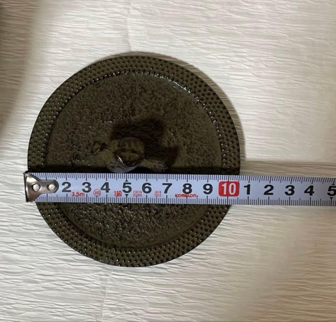 ミナミ品【未使用品】岩鋳 Iwachu 鉄瓶姥口アラレNo.15 うす茶