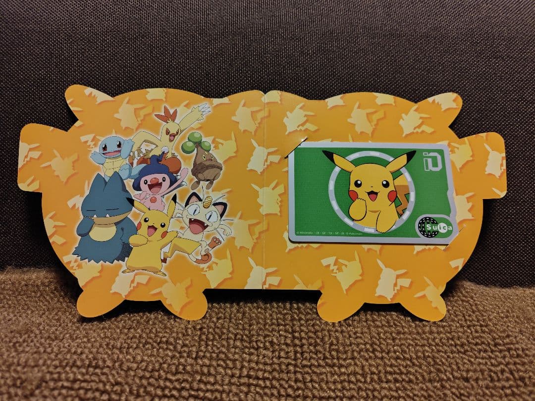 ポケモン ピカチュウ オリジナル Suica スイカ ICカード