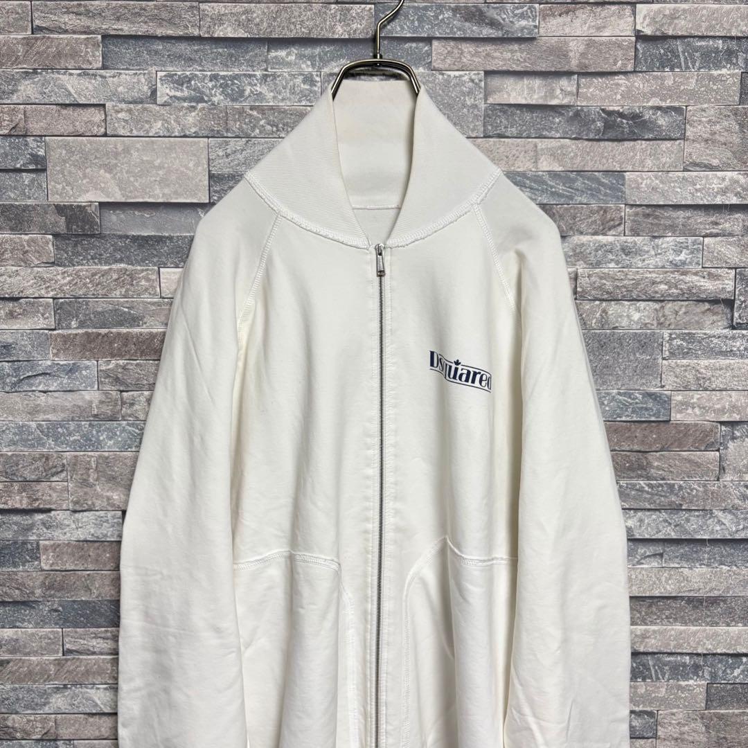 Dsquared 2 ダブルジップブルゾン WHT/XXL