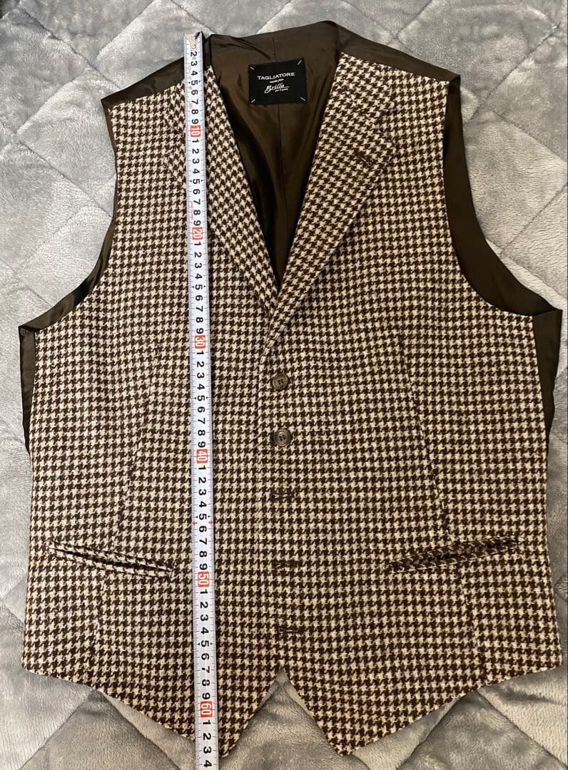 秋冬 TAGLIATORE ジレ DENNIS/F 46 Brilla別注