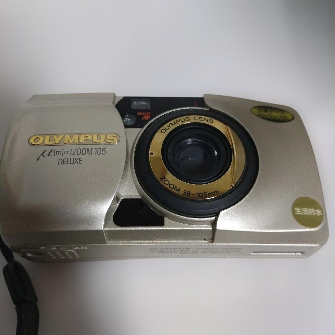 OLYMPUS μ[mju:] ZOOM 105 DELUXE　コンパクトカメラ