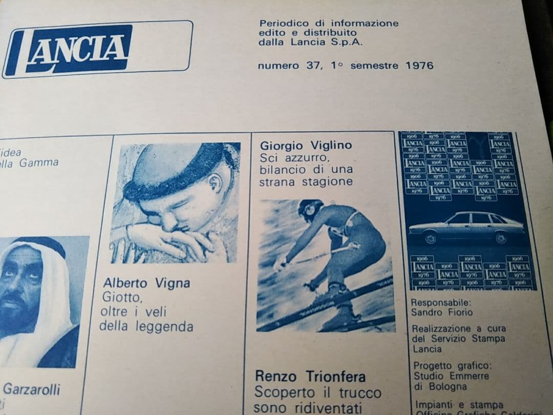 ランチア　ディーラー広報誌　76年　ジャンク