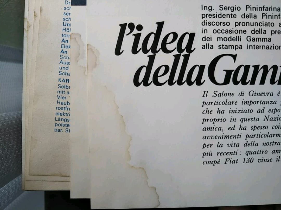 ランチア　ディーラー広報誌　76年　ジャンク