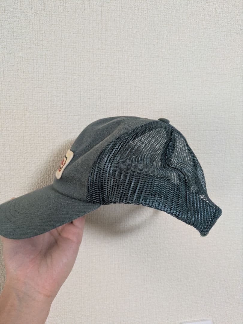 25SS RRL ロゴパッチ ツイル トラッカー メッシュキャップ 帽子