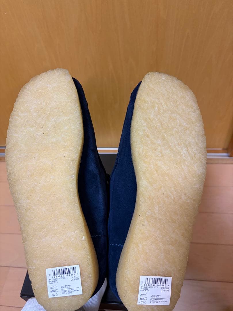 クラークス　ワラビーブーツ