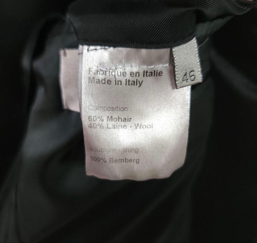 07AW Dior homme スモーキングジャケット ブラック