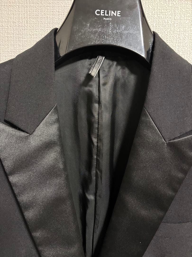 07AW Dior homme スモーキングジャケット ブラック