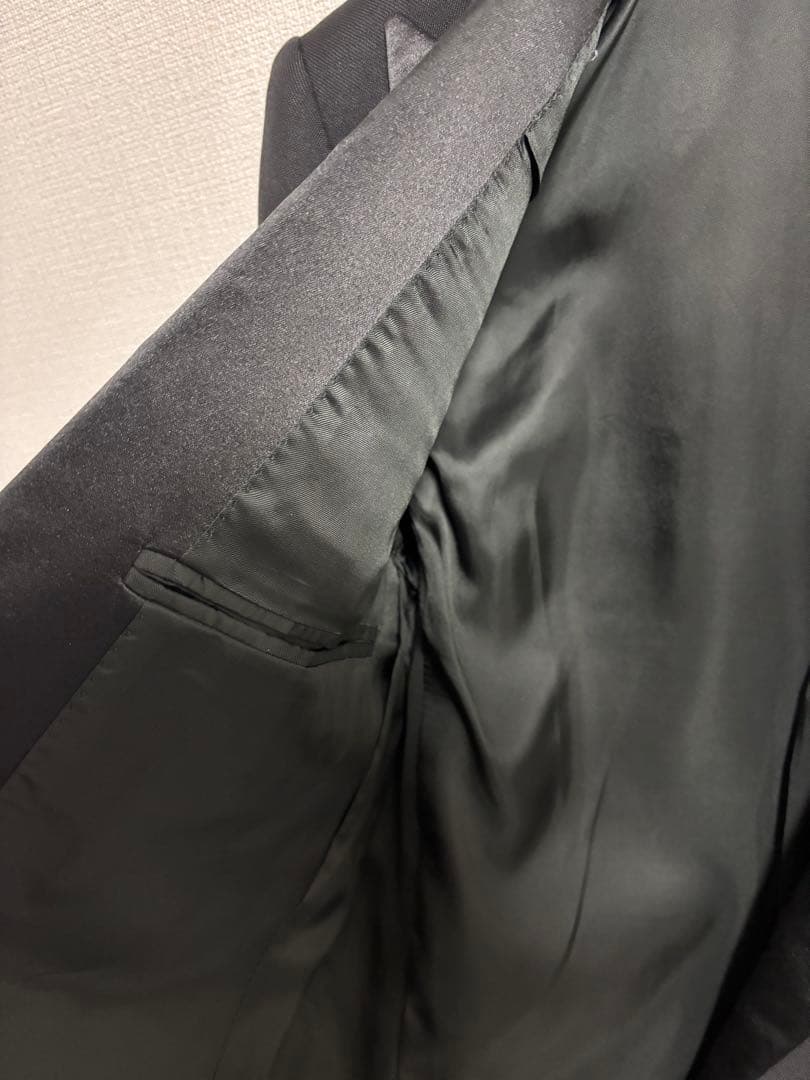 07AW Dior homme スモーキングジャケット ブラック